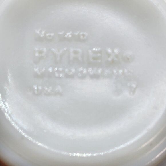 Pyrex Milk Glass Old Town Blue 1410 Coffee Tea Cup Mug Replacement Corelle VTG - Picture 7 of 9